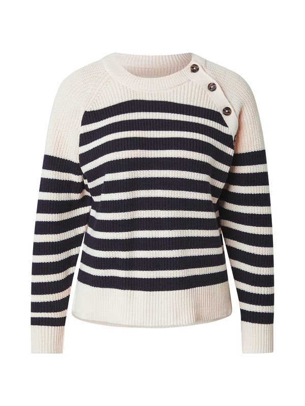 Part Two Part Two Pulover 'Rockets'  svetlo bež / mornarska