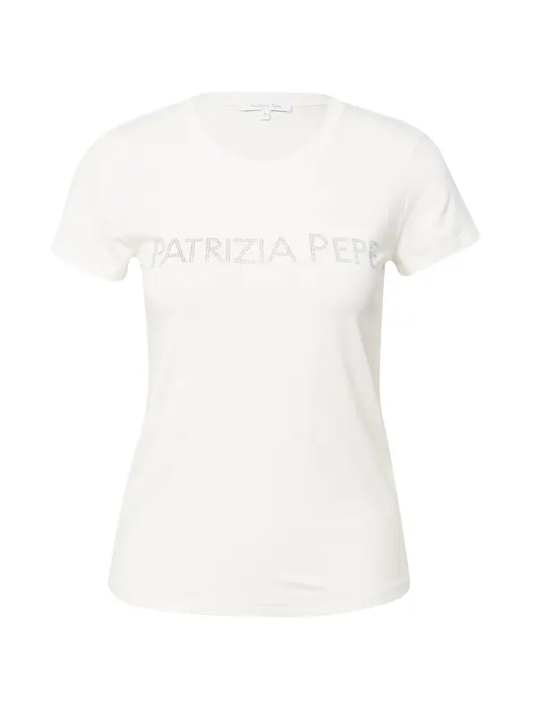 PATRIZIA PEPE PATRIZIA PEPE Majica 'MAGLIA'  bela