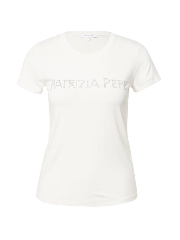 PATRIZIA PEPE PATRIZIA PEPE Majica 'MAGLIA'  bela