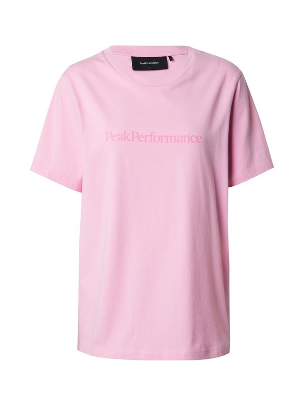 PEAK PERFORMANCE PEAK PERFORMANCE Funkcionalna majica 'MORNING DEW'  roza / roza