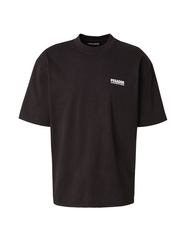 Pegador Pegador Majica 'CLINTON'  črna / bela