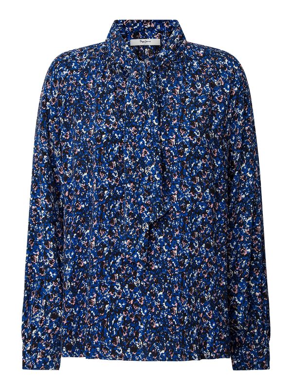 Pepe Jeans Pepe Jeans Bluza 'ARISA'  modra / roza / črna / bela