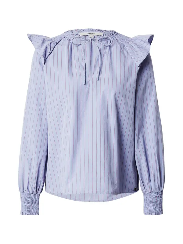 Pepe Jeans Pepe Jeans Bluza 'Marcy'  svetlo modra / burgund