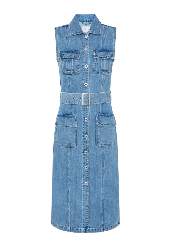 Pepe Jeans Pepe Jeans Dolga srajca 'Liz'  moder denim