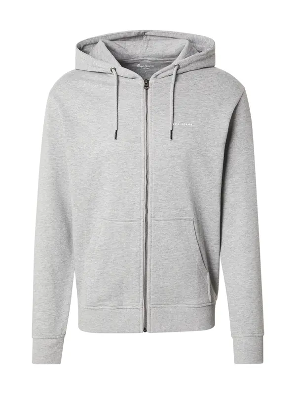 Pepe Jeans Pepe Jeans Jopa na zadrgo 'DENSITY'  svetlo siva / bela