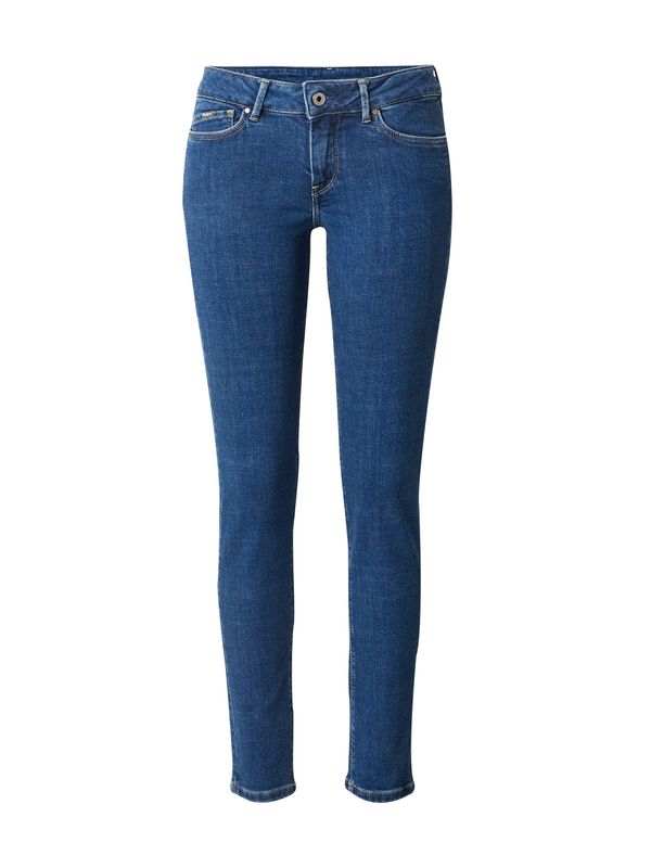 Pepe Jeans Pepe Jeans Kavbojke 'Pixie'  moder denim / temno rjava