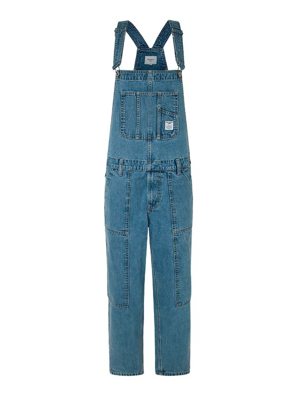 Pepe Jeans Pepe Jeans Kavbojke z naramnicami 'Doug'  moder denim