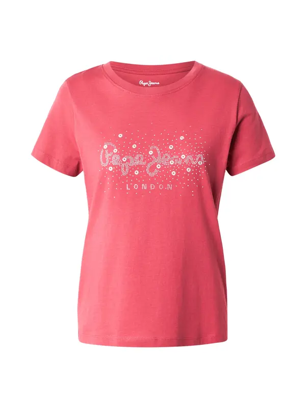 Pepe Jeans Pepe Jeans Majica 'Brady'  malina / off-bela