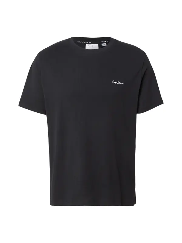 Pepe Jeans Pepe Jeans Majica 'CONTRAST CONNOR'  črna / bela