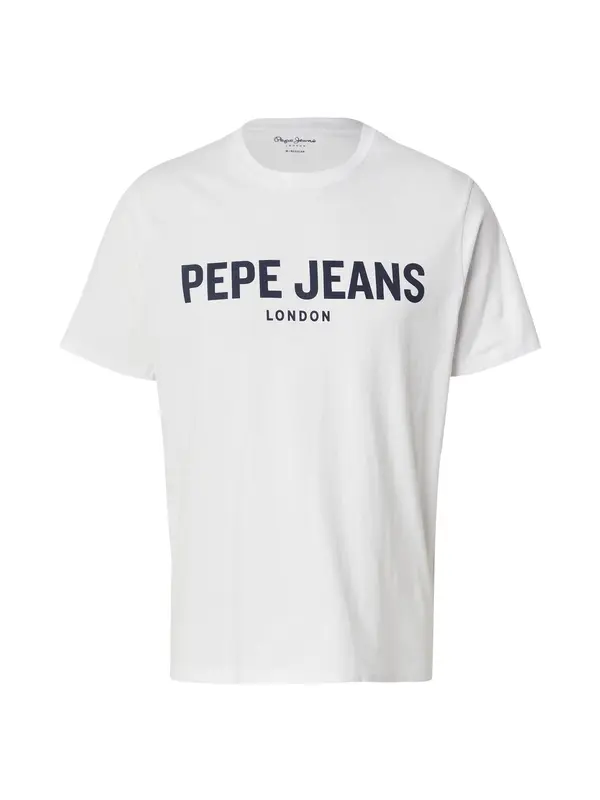 Pepe Jeans Pepe Jeans Majica  črna / bela