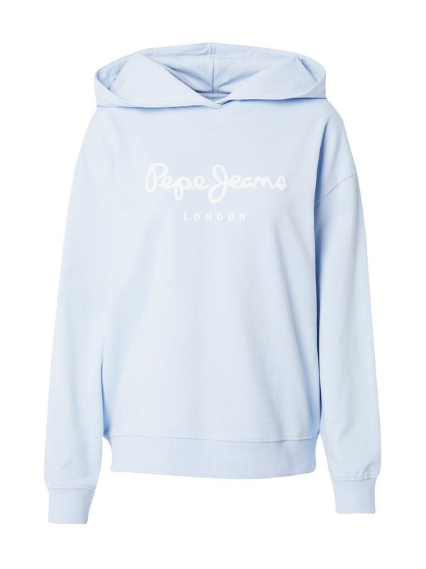 Pepe Jeans Pepe Jeans Majica 'DENIZE RO'  pastelno modra / bela