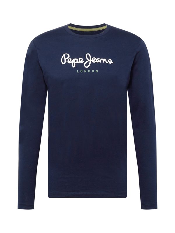 Pepe Jeans Pepe Jeans Majica 'Eggo'  mornarska / pastelno zelena / bela