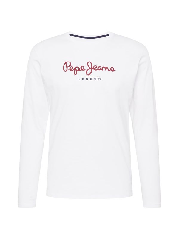 Pepe Jeans Pepe Jeans Majica 'EGGO'  mornarska / rubin rdeča / bela