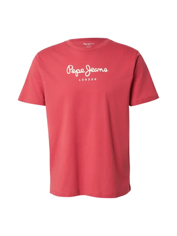 Pepe Jeans Pepe Jeans Majica 'EGGO N'  rdeča / bela