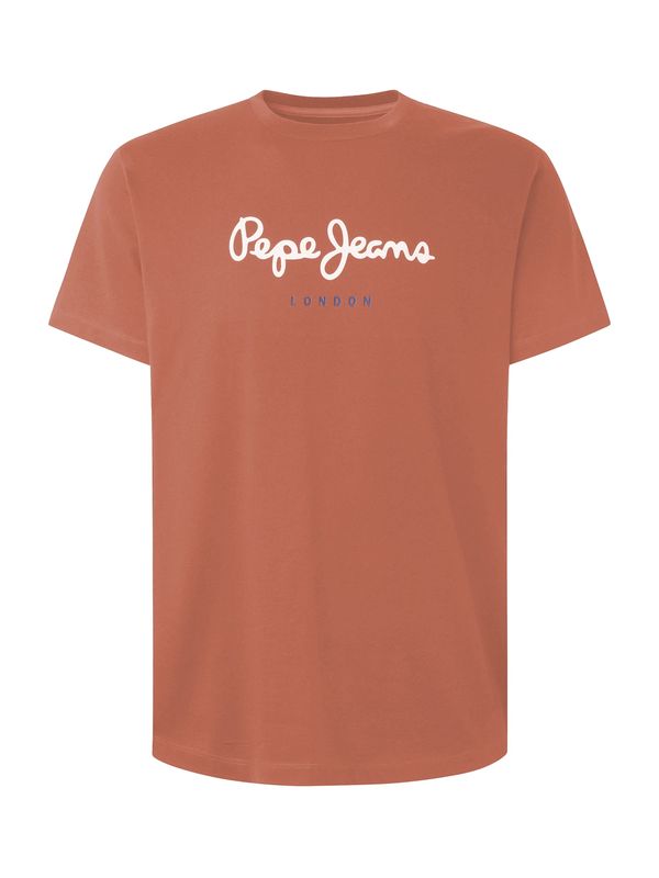 Pepe Jeans Pepe Jeans Majica 'Eggo'  temno modra / kostanj rjava / bela