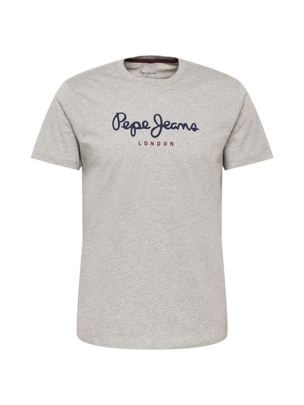 Pepe Jeans Pepe Jeans Majica 'EGGO'  temno modra / pegasto siva / rdeča