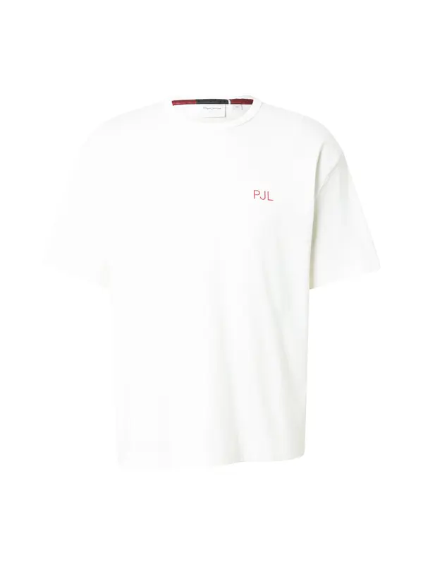 Pepe Jeans Pepe Jeans Majica 'GARRET'  rdeča / off-bela