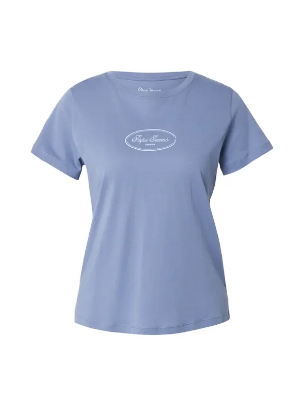 Pepe Jeans Pepe Jeans Majica  golobje modra / bela