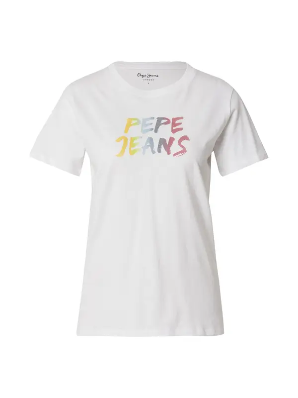 Pepe Jeans Pepe Jeans Majica  modra / rumena / staro roza / bela