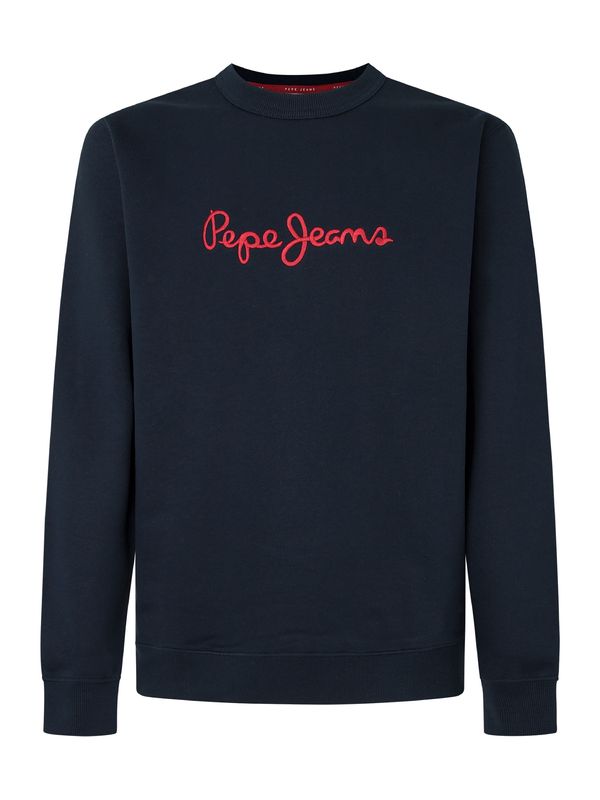 Pepe Jeans Pepe Jeans Majica 'New Joe'  marine / rdeča