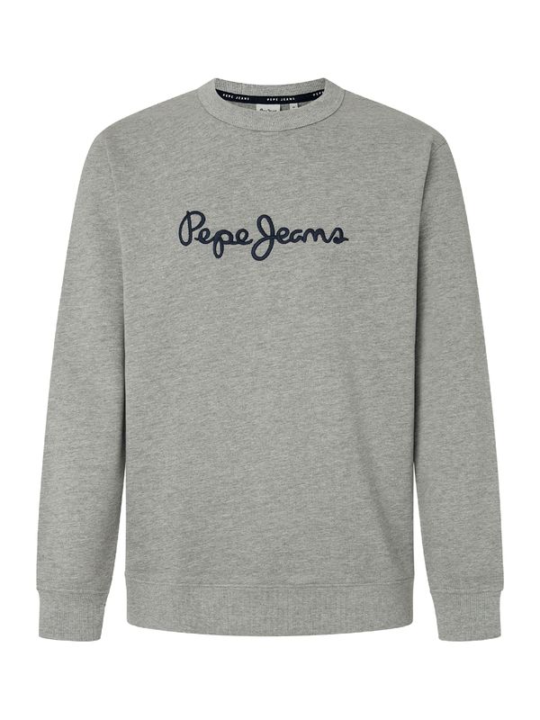 Pepe Jeans Pepe Jeans Majica 'New Joe'  nočno modra / pegasto siva