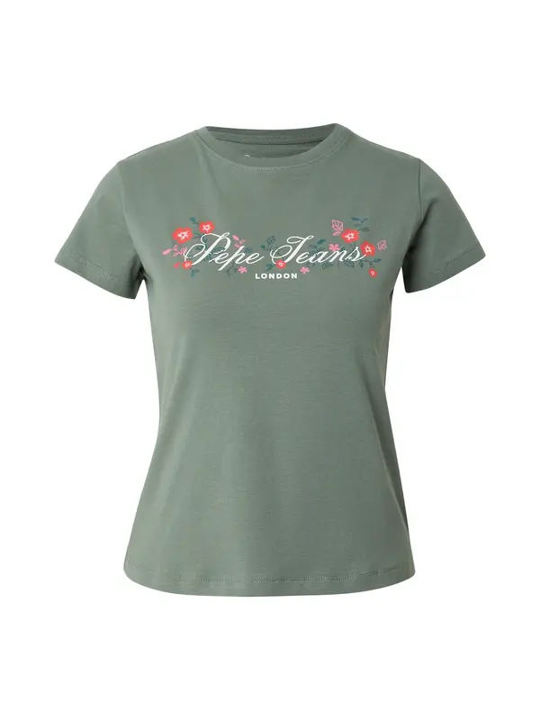 Pepe Jeans Pepe Jeans Majica  oliva / svetlo roza / grenada / bela