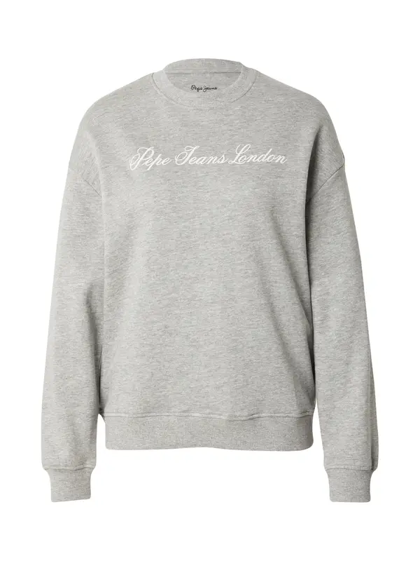 Pepe Jeans Pepe Jeans Majica  pegasto siva / bela