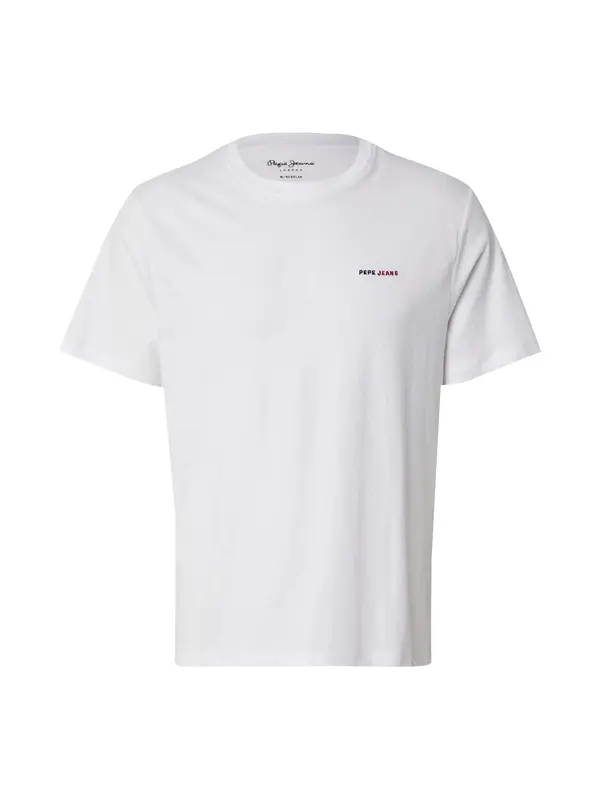 Pepe Jeans Pepe Jeans Majica  rdeča / črna / bela