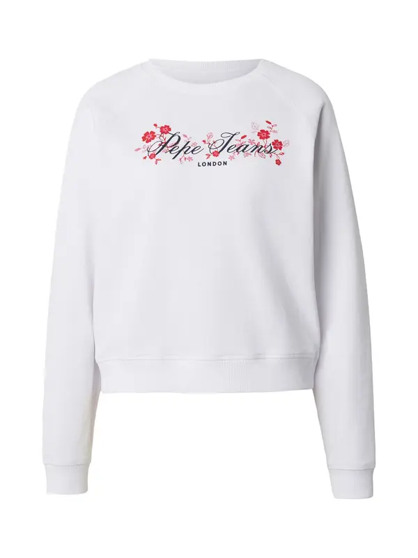 Pepe Jeans Pepe Jeans Majica  roza / češnjevo rdeča / črna / bela