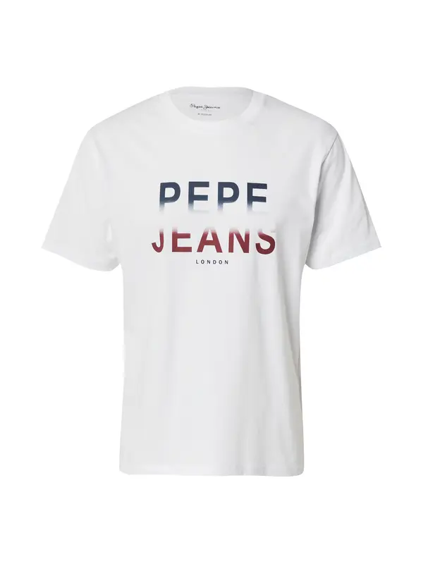 Pepe Jeans Pepe Jeans Majica 'SEASON III'  temno modra / rdeča / bela