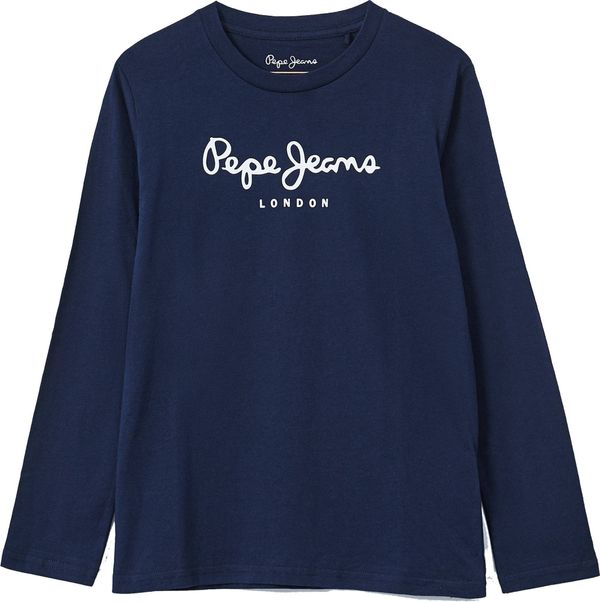 Pepe Jeans Pepe Jeans Majica  temno modra / bela