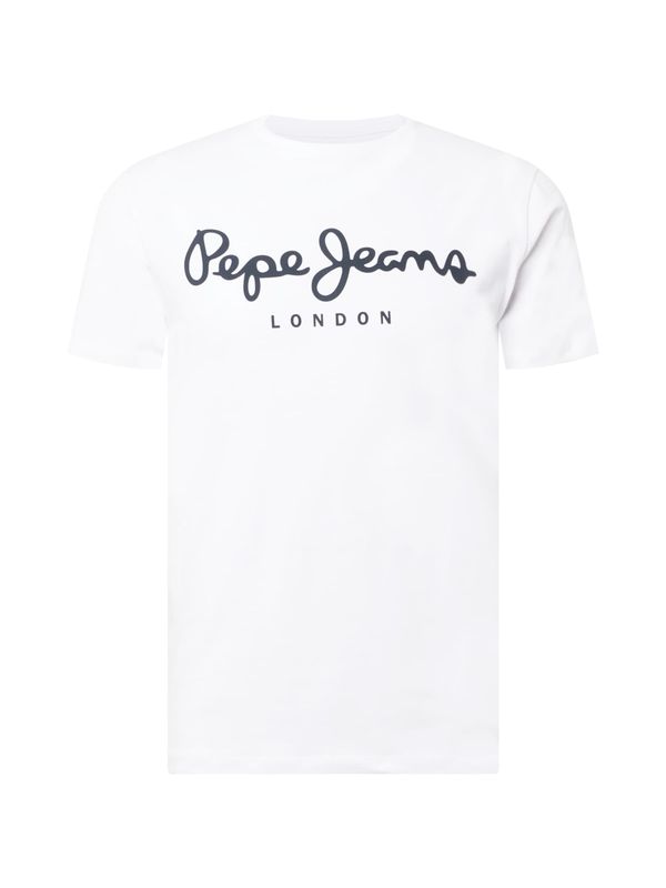 Pepe Jeans Pepe Jeans Majica  temno modra / bela