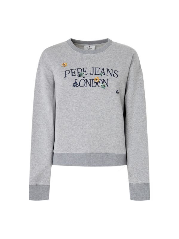 Pepe Jeans Pepe Jeans Majica 'VELLA'  mornarska / siva / zelena / oranžna