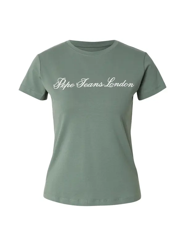 Pepe Jeans Pepe Jeans Majica  zelena / bela