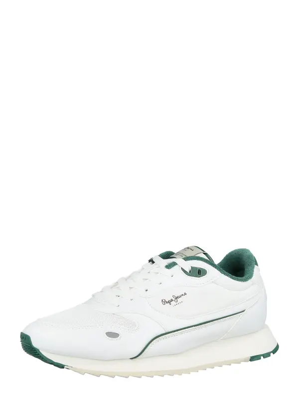 Pepe Jeans Pepe Jeans Nizke superge 'BEXLEY ONE'  zelena / bela