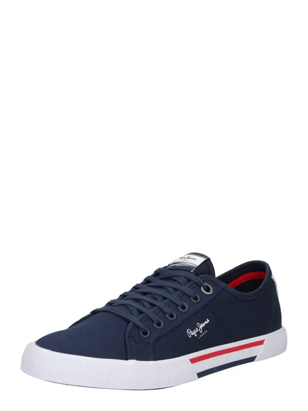 Pepe Jeans Pepe Jeans Nizke superge 'BRADY'  mornarska / bela