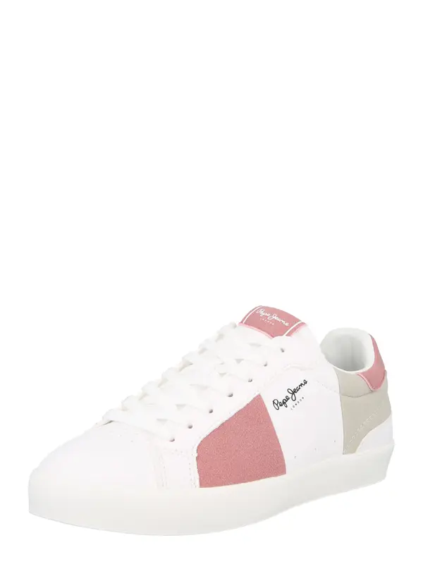 Pepe Jeans Pepe Jeans Nizke superge  greige / staro roza / bela