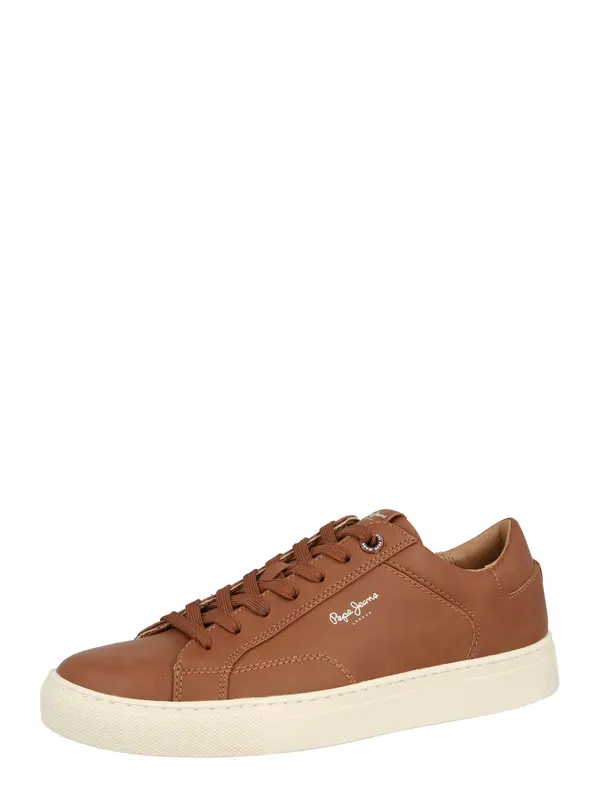 Pepe Jeans Pepe Jeans Nizke superge 'JOE'  karamel / bela