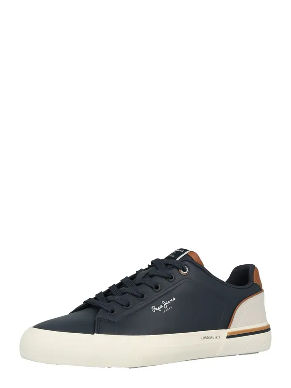 Pepe Jeans Pepe Jeans Nizke superge 'KENTON CAMPUS M'  mornarska / rjava / bela