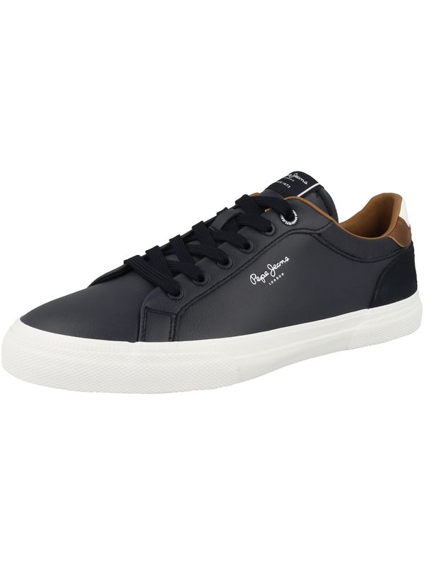 Pepe Jeans Pepe Jeans Nizke superge 'Kenton Court'  mornarska / rjava / bela