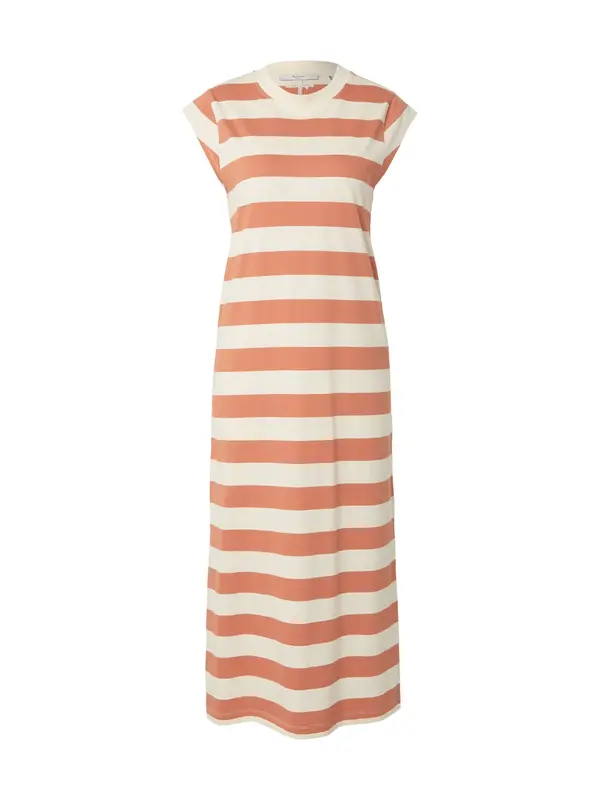 Pepe Jeans Pepe Jeans Obleka 'Lila'  svetlo bež / mandarina