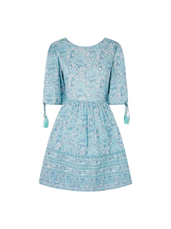 Pepe Jeans Pepe Jeans Poletna obleka 'Margot'  modra / svetlo modra / bela