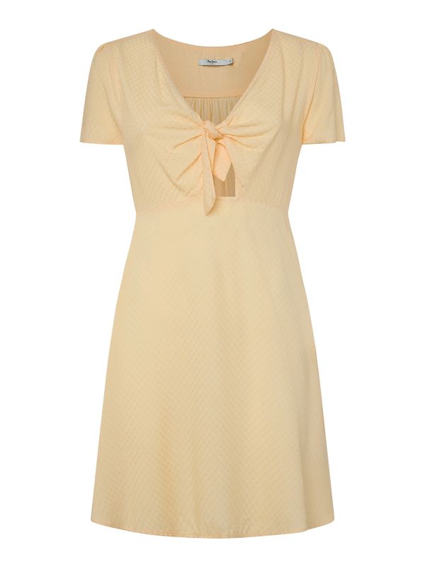 Pepe Jeans Pepe Jeans Poletna obleka 'Nani'  pastelno rumena