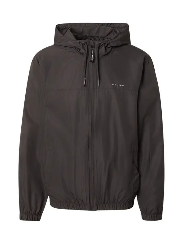 Pepe Jeans Pepe Jeans Prehodna jakna  siva / črna