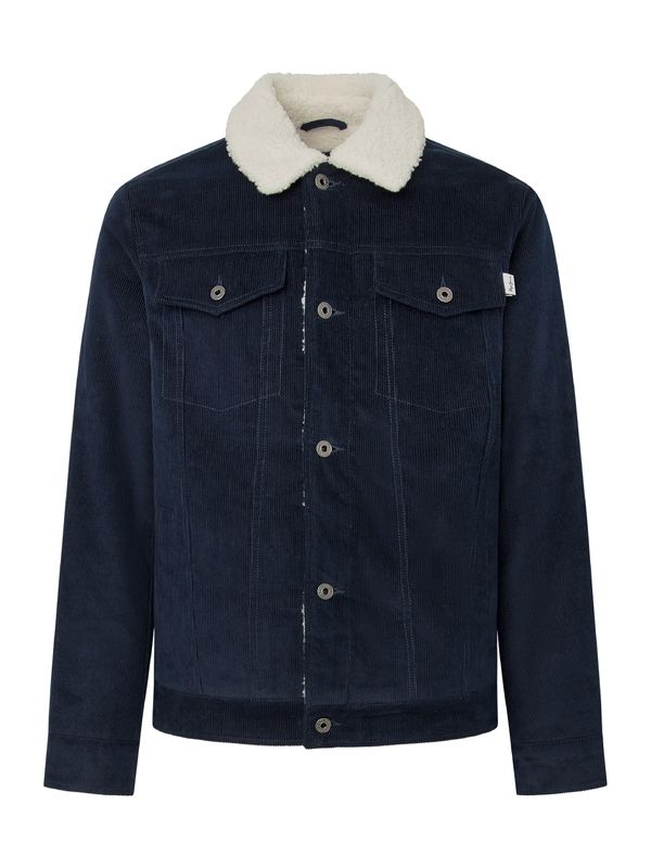 Pepe Jeans Pepe Jeans Prehodna jakna 'THRIS'  temno modra / bela