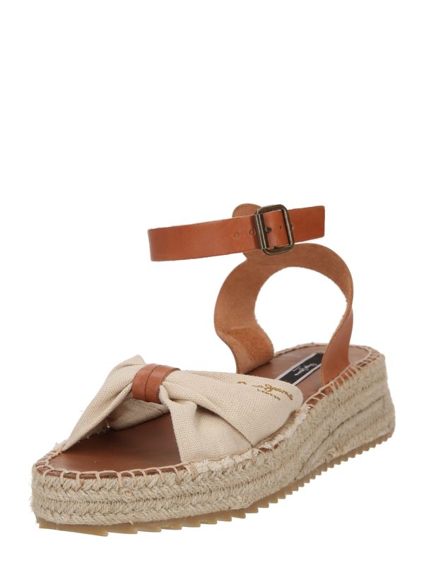 Pepe Jeans Pepe Jeans Sandali 'KATE ONE'  bež / umbra