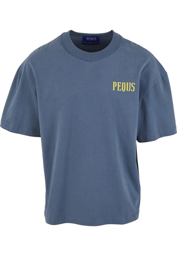 Pequs Pequs Majica 'Art Gallery'  safir / zlato-rumena