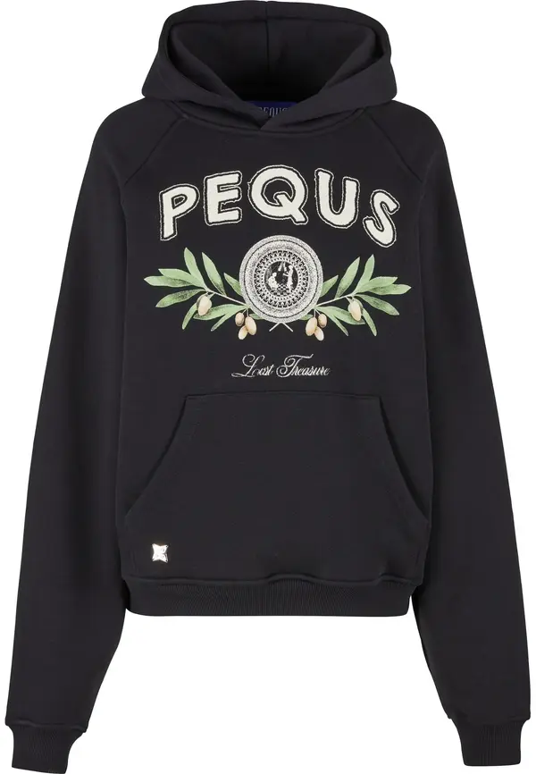 Pequs Pequs Majica 'Olive Coin Relic'  rumena / zelena / črna / bela
