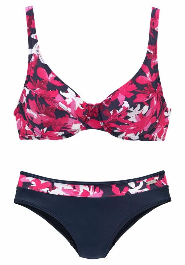 PETITE FLEUR PETITE FLEUR Bikini  marine / roza / bela