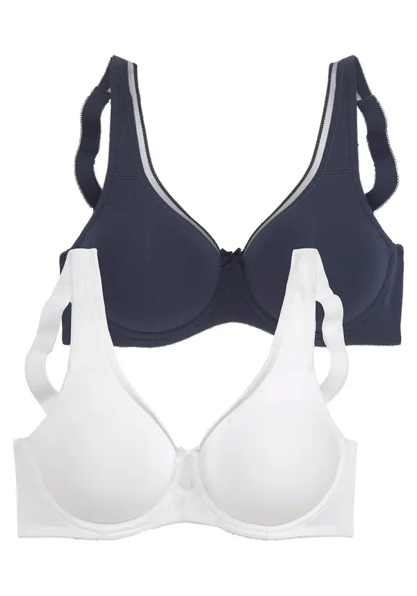 PETITE FLEUR PETITE FLEUR Nedrček  marine / bela